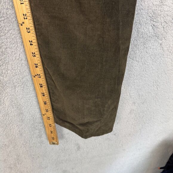 S Orvis Pants Men's 36x33 Brown Chino Corduroy Straight Classic Stretch 5 Pocket - Picture 4 of 11